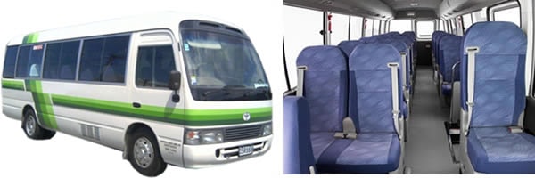 Private shuttle bus hire